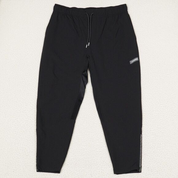 LEGENDS Carson Pant Mens XL Black 28" Inseam Dobby-Tech DWR Reflective Jogger - Picture 1 of 12